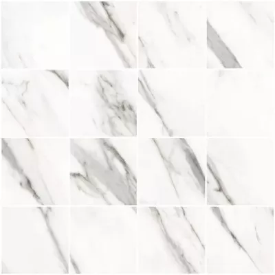 Vitra MarbleSet Мозаика Венато Светло-серый Лаппато R9 Ректификат 7.5х7.5