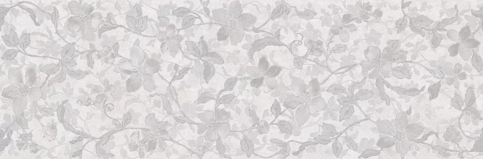 Плитка Emigres Microcemento Floral Blanco 30x90