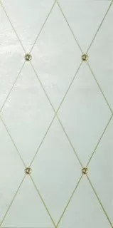 Rhombus Fregio Oro Beige 50x100