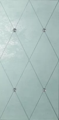 Rhombus Fregio Platino Perla 50x100