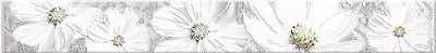 Бордюр Azori Sfumato Grey Floret 6,2x50,5