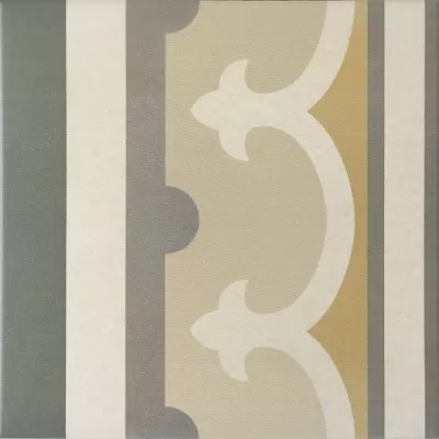 Керамогранит Equipe Caprice Burgundy Border 20x20