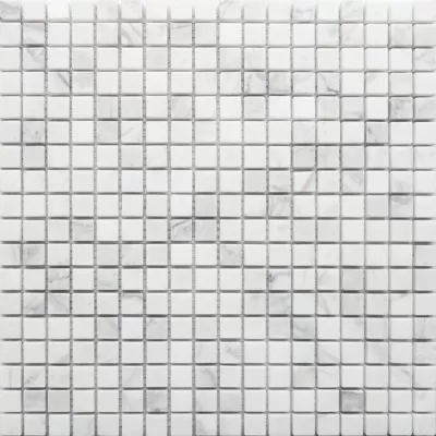 Мозаика Pietrine Dolomiti bianco POL (15x15x7) 305x305