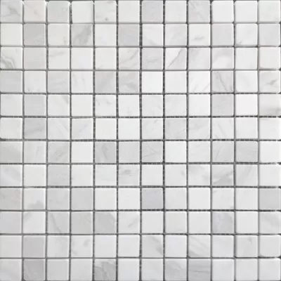 Мозаика Pietrine Dolomiti bianco POL (23x23x7) 298x298
