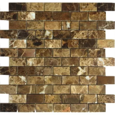 Мозаика Pietrine Emperador Dark POL (23x48x7) 298x298
