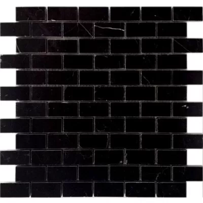 Мозаика Pietrine Nero orientet POL (23x48x7) 298x298