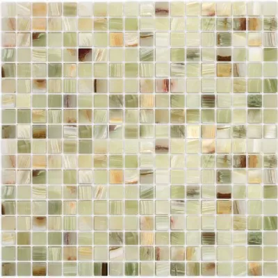 Мозаика Pietrine Onice Jade Verde POL (15x15x7) 305x305