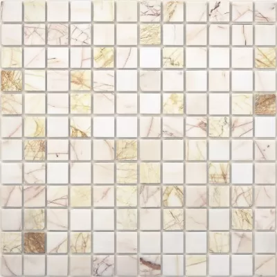 Мозаика Pietrine Ragno rosso POL (23x23x7) 298x298