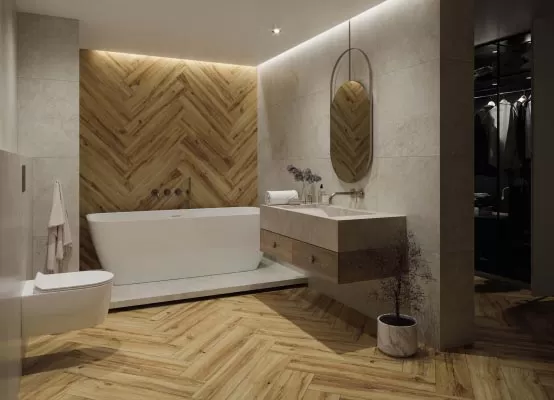 Плитка Grapia Cerrad в интерьере