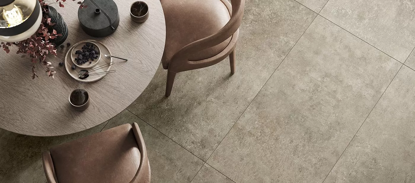 Плитка Delacora Corten в интерьере
