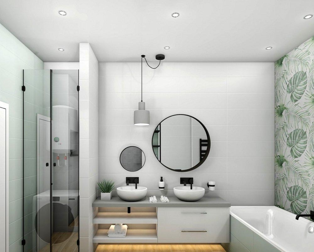 ванная 5 м2 дизайн